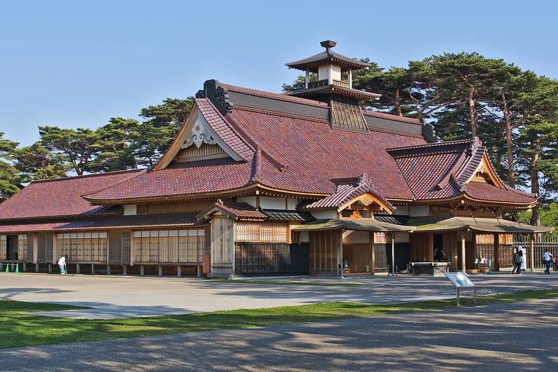 The reconstructed Hakodate Magistrate’s Office inside Goryokaku