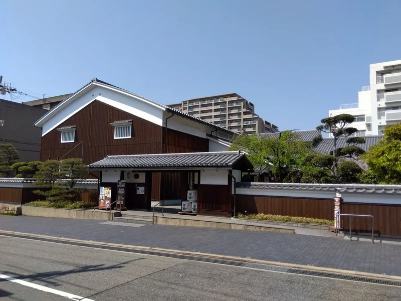 The traditional building of Kiku-Masamune Sake Brewery Museum