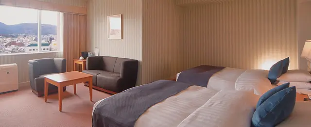 Guest room at Hotel Nikko Nara