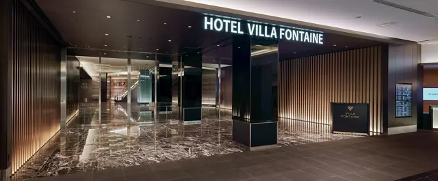 Entrance lobby of Villa Fontaine Grand Haneda Airport