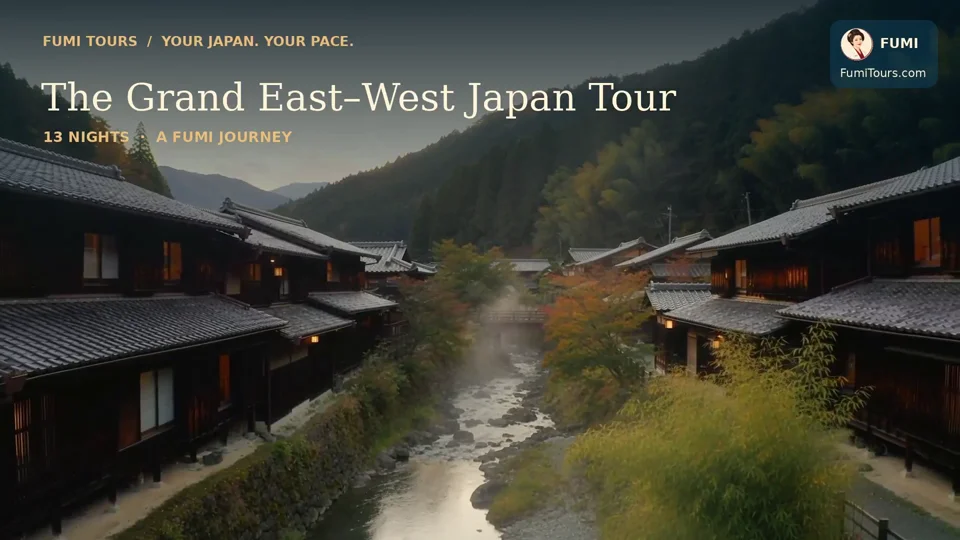 The illustrated opening of the Fumi grand east west film