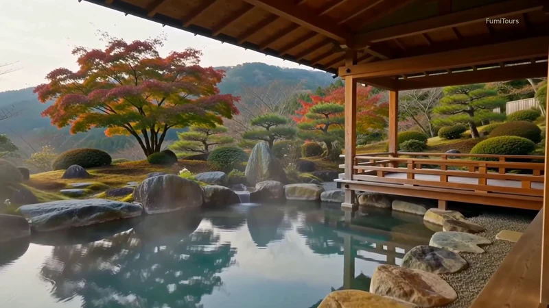 A traditional Japanese hot-spring bath, from Your First Onsen Bath