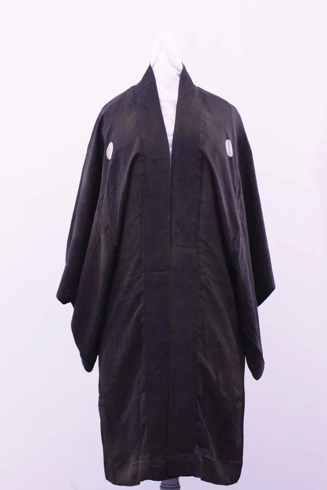 A historic plain haori jacket from a museum collection
