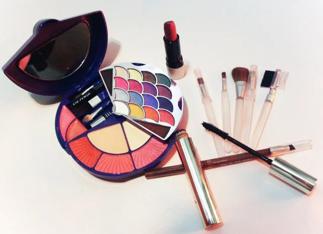 A cosmetics assortment